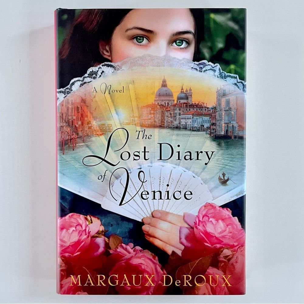BOOK, Lost Diary of Venice, Margaux DeRoux NWT